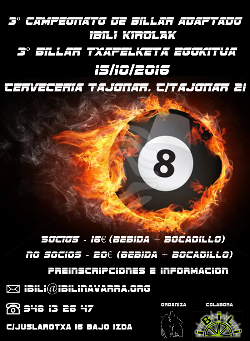 Campeonato Navarro de Billar Adaptado